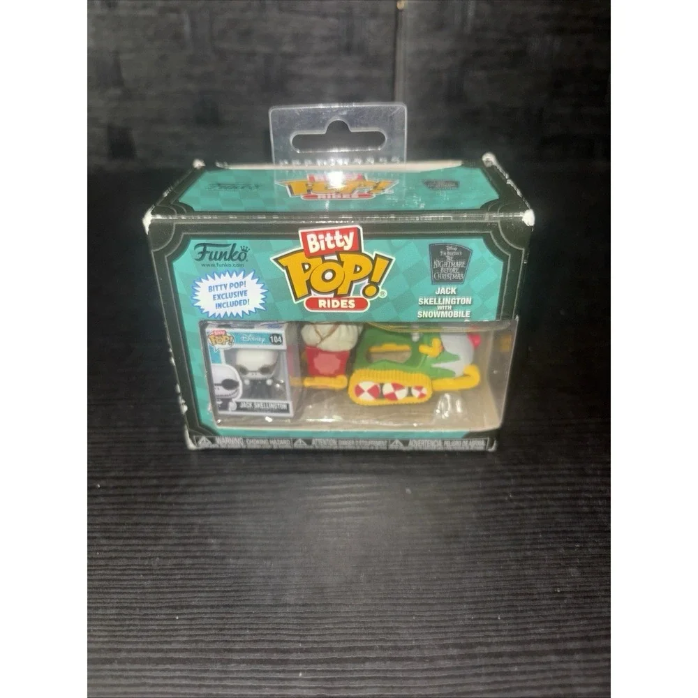 New Funko Bitty Pop Rides Jack Skellington With Snowmobile Nightmare Before Xmas